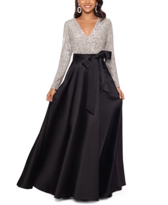 Long Sleeve Formal Gowns - Macy's