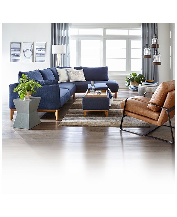 Furniture Jollene Fabric Sectional and Sofa Collection, Created for