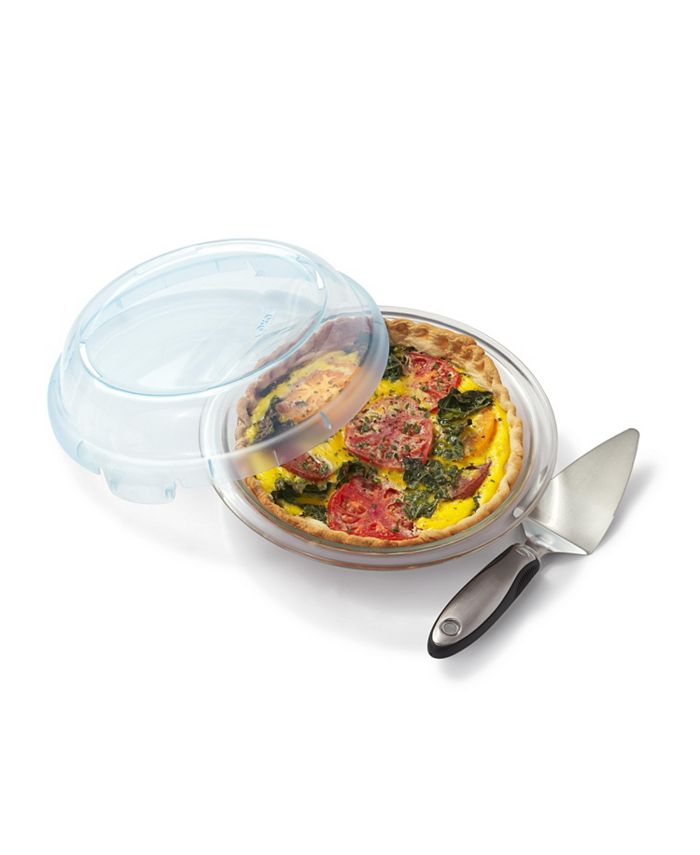 OXO Good Grips 9" Glass Pie Plate with Lid Macy's