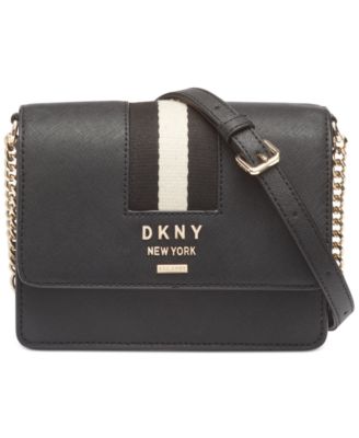 DKNY Liza Leather Small Shoulder Flap Bag Macy s