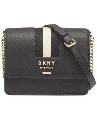 DKNY Liza Leather Small Shoulder Flap Bag Macy s