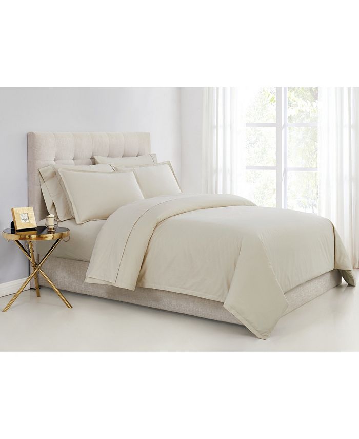 Charisma 400TC Percale Cotton King Duvet Set Macy's