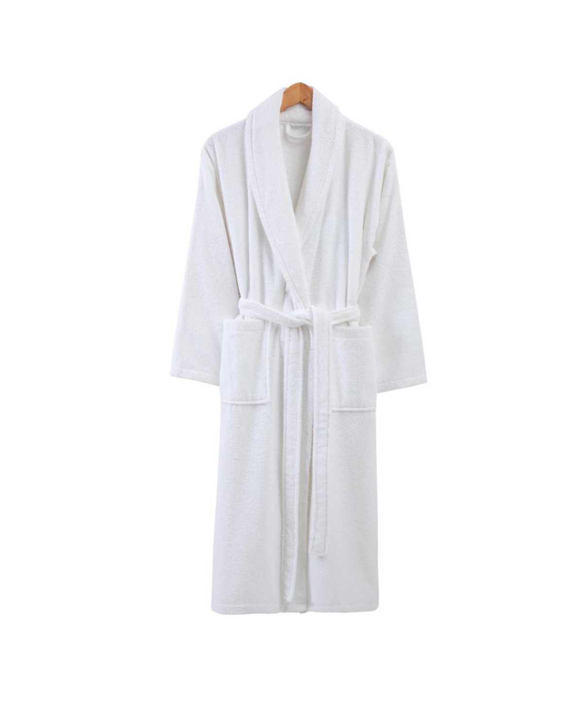 Comfy Unisex Bath Robe - White