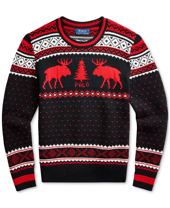 reindeer wool sweater