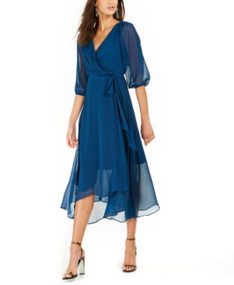 chiffon wrap dresses