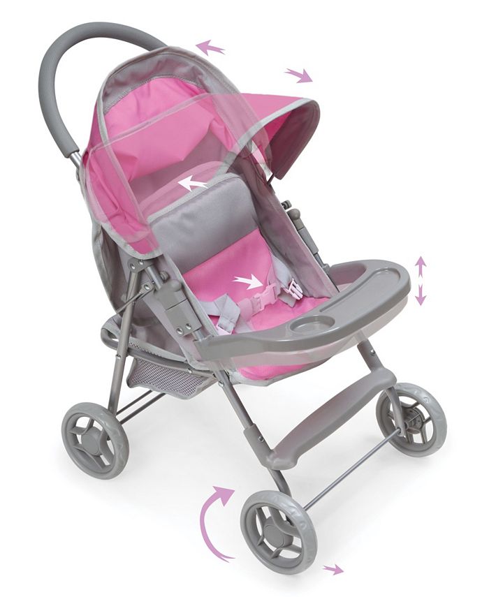 Badger Basket Glide Folding Single Doll Stroller Macy's