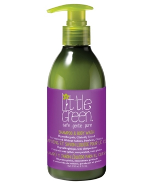 Shop Little Green Kids Shampoo & Body Wash, 8 Oz. In Purple