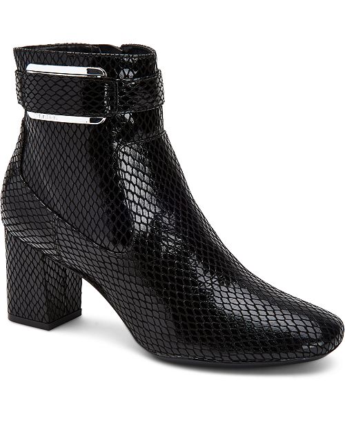 Calvin Klein Women S Cattee Booties Reviews Shoes Macy S