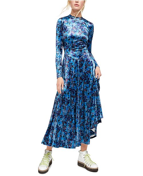 Free People Heartland Velvet Maxi Dress Reviews Dresses