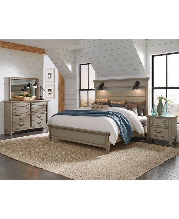 Furniture Sausalito Bedroom Furniture, 3-Pc. Set ...