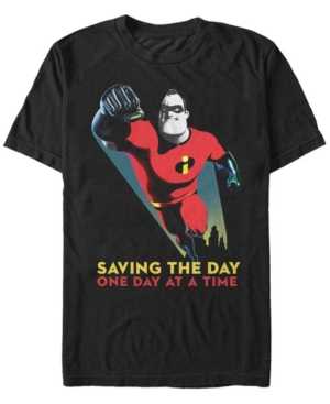 Disney Pixar Men's Incredibles Saving The Day Short Sleeve T-Shirt
