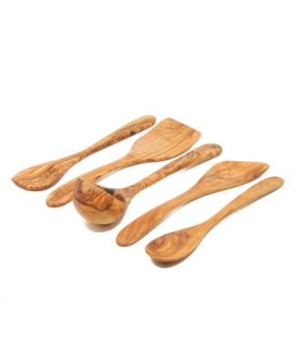 Olive Wood Kitchen Utensils Set of 5-Piece