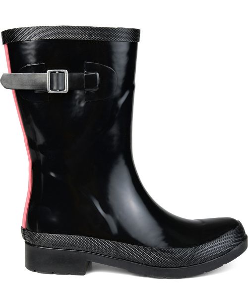 Journee Collection Women's Seattle Rain Boot & Reviews - Boots ...