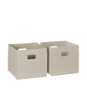 RiverRidge 2 Pc Folding Storage Bin Set