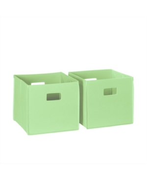 RiverRidge 2 Pc Folding Storage Bin Set