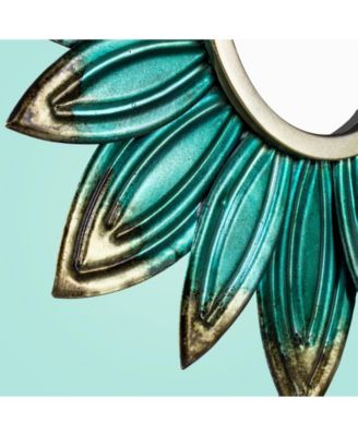 Crystal Art Gallery American Art Decor Flower Daisy Table Top Sculpture Decor