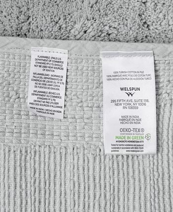 Welhome - Turkish Cotton 21" x 34" Bath Rug