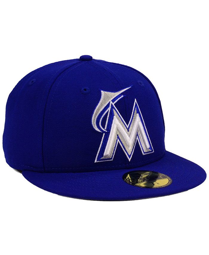 New Era Miami Marlins Re-Dub 59FIFTY-FITTED Cap - Macy's