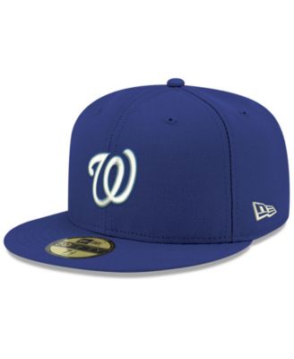 blue washington nationals hat