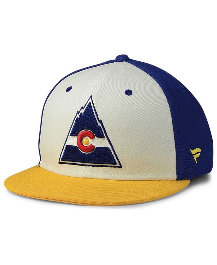 Authentic NHL Headwear Colorado Rockies Tri-Color Throwback