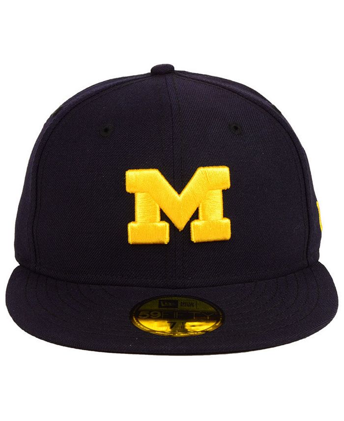 New Era Michigan Wolverines AC 59FIFTY-FITTED Cap - Macy's
