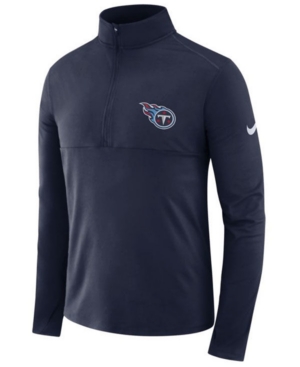 Nike Men's Tennessee Titans Core Half-Zip Pullover