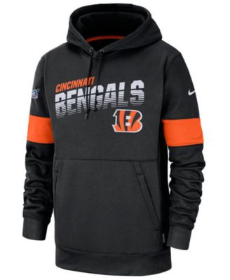 Antigua Cincinnati Bengals Women's Black Chenille Logo Victory Crew Sweatshirt, Black, 65% Cotton / 35% POLYESTER, Size XL, Rally House