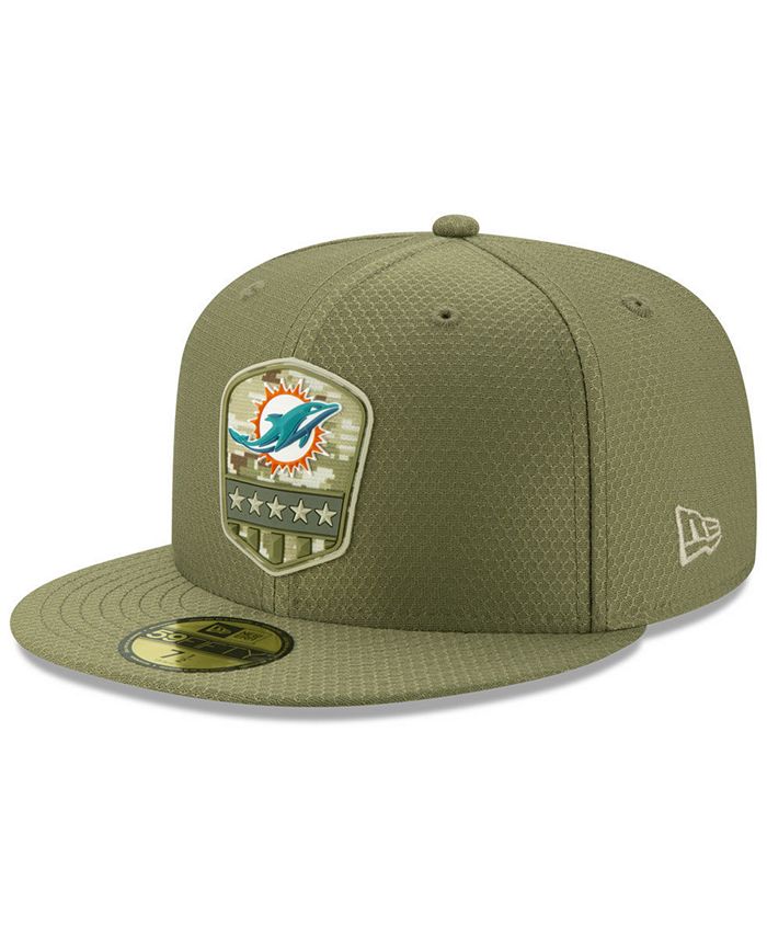 Men's New Era Camo Miami Dolphins 2023 Salute To Service 39THIRTY