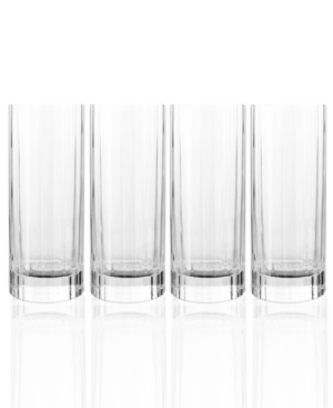 Luigi Bormioli Bach 16.25 oz Beverage Glasses, Set Of 4 In Clear