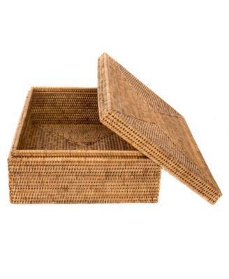 Artifacts Trading Company Storage Box with Lid Flat Legal File Organizer