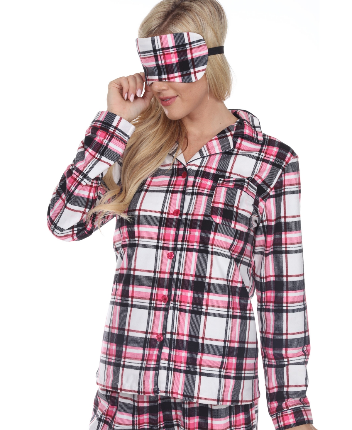 3-Piece Cozy Pajama Set - Red Cheetah