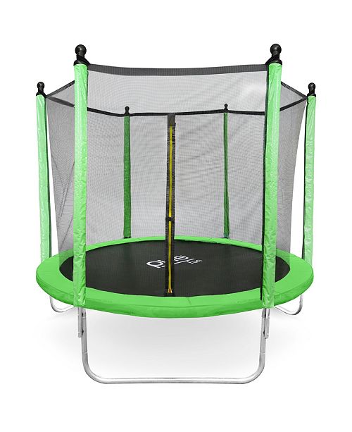 Pure Fun Dura Bounce 8 Trampoline With Enclosure Reviews Home Macy S