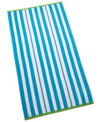 cabana stripe beach towel