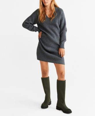 mango knit dress
