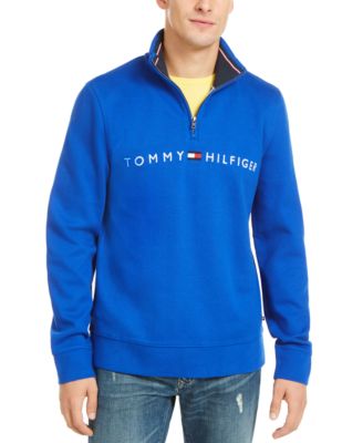 tommy hilfiger blue pullover