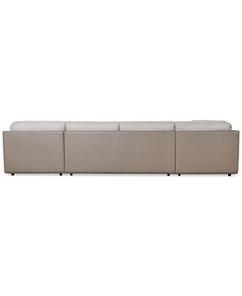 Furniture - Mattley 6-Pc. Fabric Modular Sectional Sofa with Chaise