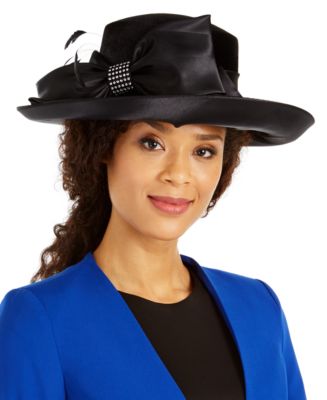 August Hats Velvet Romantic-Profile Dress Hat - Macy display picture 1