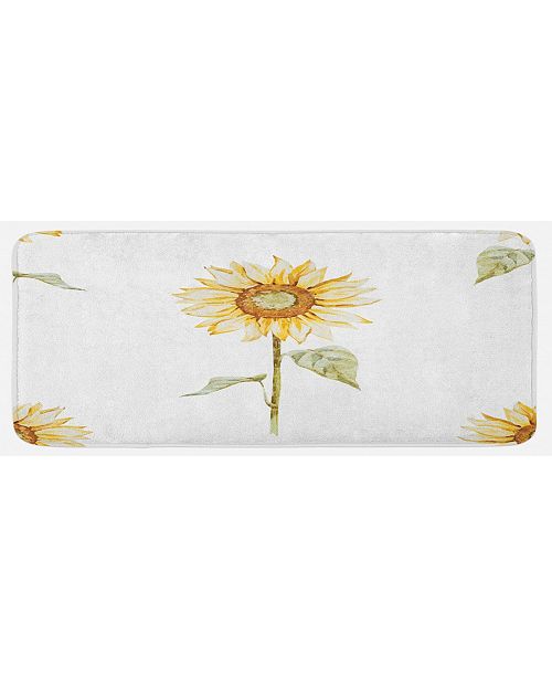 Ambesonne Sunflower Kitchen Mat Reviews Cleaning