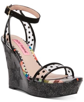 betsey johnson platform shoes