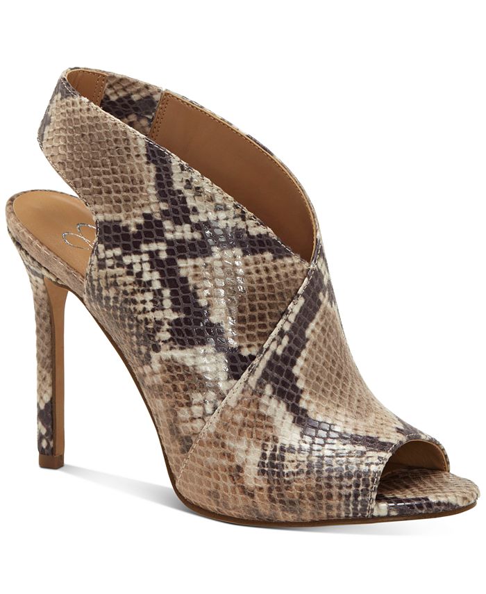 Jessica Simpson Jourie High-Heel Peep-Toe Shooties - Macy's