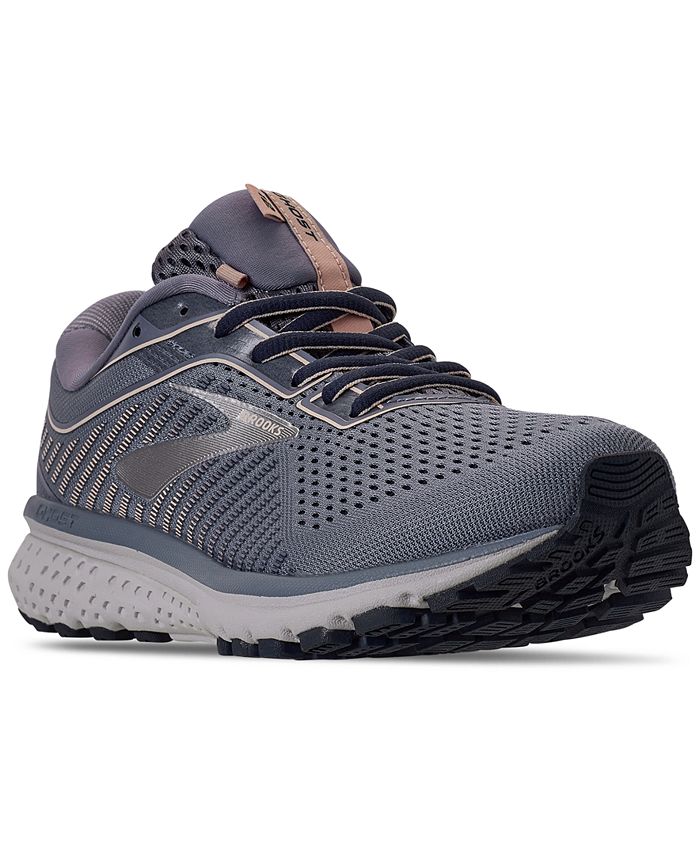 Brooks Women's Ghost 12 Wide Width Running Sneakers from Finish Line Macy's