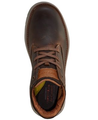 Skechers Streetwear Doveno Molens Chukka LaceUp Boot Lightweight Brown Leather 7 Skechers | Shoes | Skechers Relaxed Fit Memory Foam 66237  main image 4