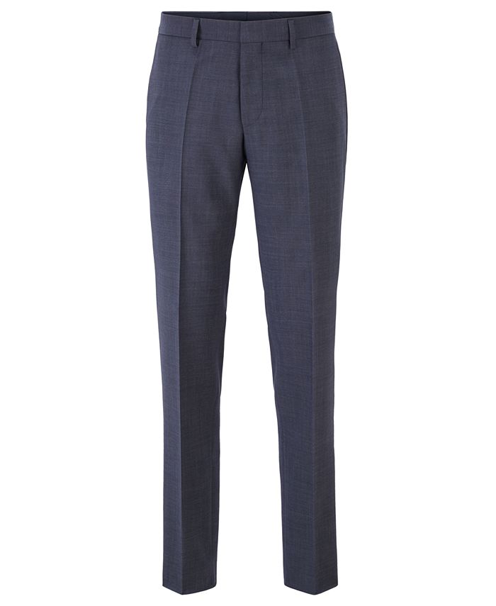 Hugo Boss BOSS Men's Gido Slim-Fit Trousers - Macy's