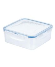 Lock n Lock Purely Better™ Glass 8-Pc. Square 17-Oz. Food Storage Containers  - Macy's
