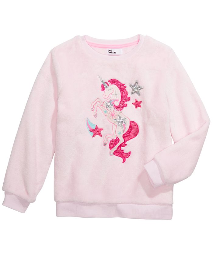 Unicorn sweatshirt toddler hotsell