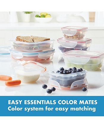 Lock n Lock - Easy Essentials Color Mates Assorted 14-Pc. Food Storage Container Set