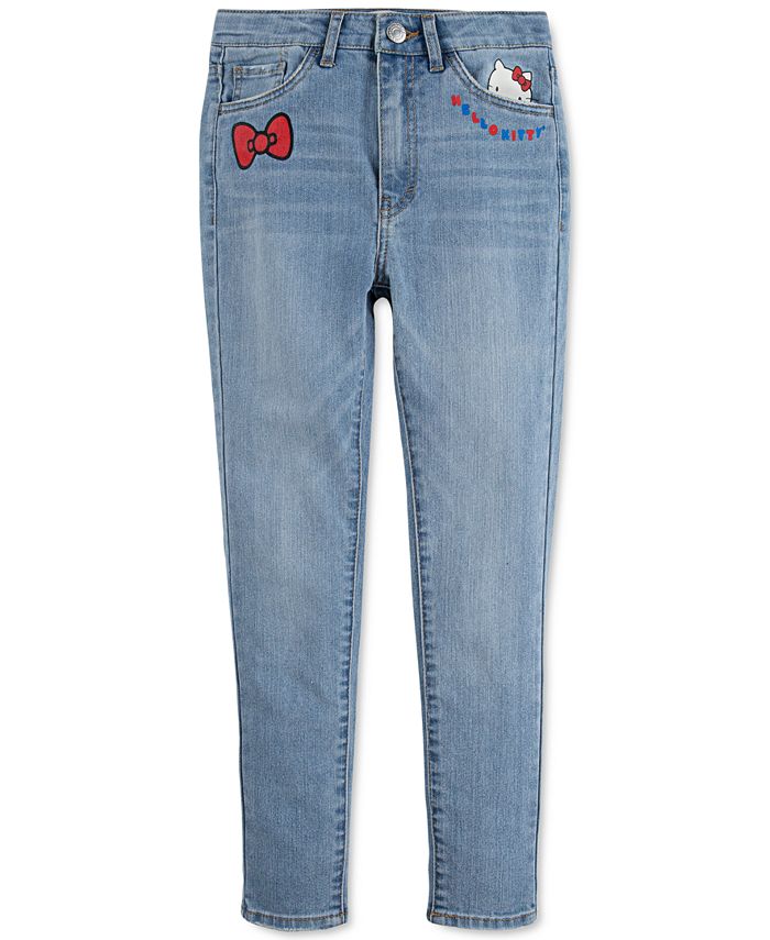 Levi's x Hello Kitty Toddler Girls Super Skinny Jeans & Reviews - Jeans -  Kids - Macy's