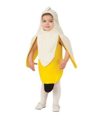 BuySeasons Toddler Girls and Boys Banana Costume