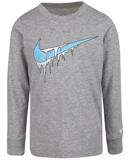 Nike Little Boys Frozen Swoosh T Shirt Reviews Shirts Tops Kids Macy S