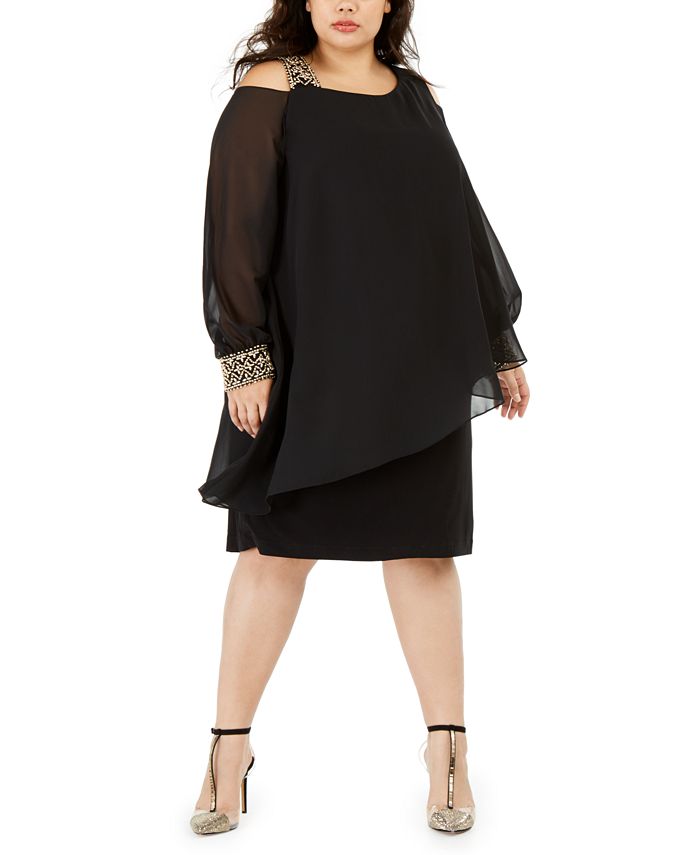 Betsy and adam cold shoulder dress outlet